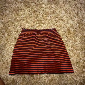 J.crew factory linen cotton paper bag skirt 12